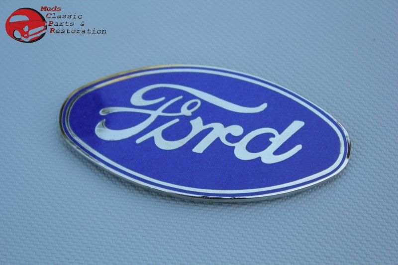 2830 Ford Model A Radiator Shell Oval Self Adhesive Emblem Hot Rat Rod